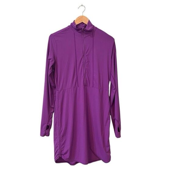 BloqUV Womens Swimming Long Sleeve Dress Size XL Athletic Tunic Sun Protection - Picture 1 of 9
